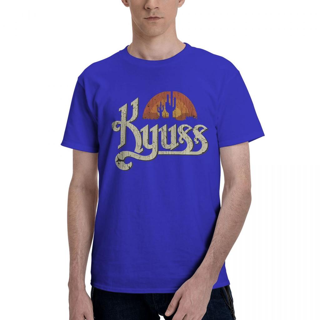 Kyuss Закат 1987 100% Хлопок Повседневная Дышащая Удобная Тоторо Новые Подарки И Футболки Мужские Подарки
