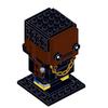 Building Block Compatible With 64344 Kanye, Toy Set Gift, Square Head Boy Particles Kanye West