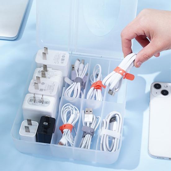 Ящик для хранения кабеля для передачи данных, адаптер, классификационный чехол, несколько отделений для хранения, шнур, зарядное устройство, органайзер