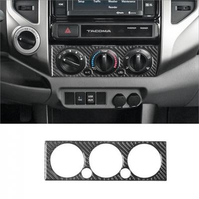 Накладка на панель управления климат-контролем из углеродного волокна для Toyota Tacoma 2012-2015