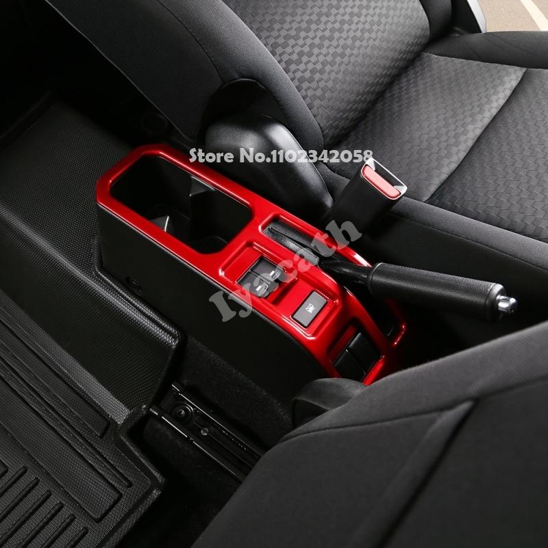Правый руль ДЛЯ SUZUKI Jimny Nomade 5-дверный / SIERRA 3-дверный 2025 2026 ABS карбон Рамка панели кнопки ручного тормоза Аксессуары для интерьера