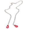 Metal RC Trailer Tow Hooks Accessories With Chain For SCX10 D90 1:10 RC Crawler Climbing Car