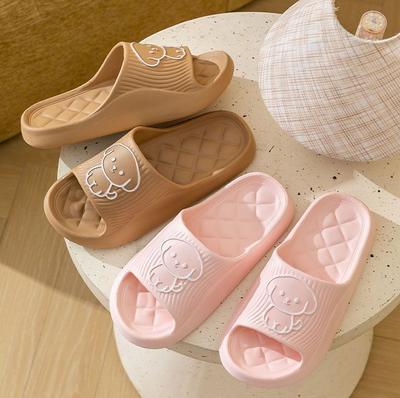 Тапочки Сандалии и тапочки Женские домашние Мягкие нескользящие Тапочки с изображением собак Тапочки с изображением мультфильмов Мужские летние тапочки