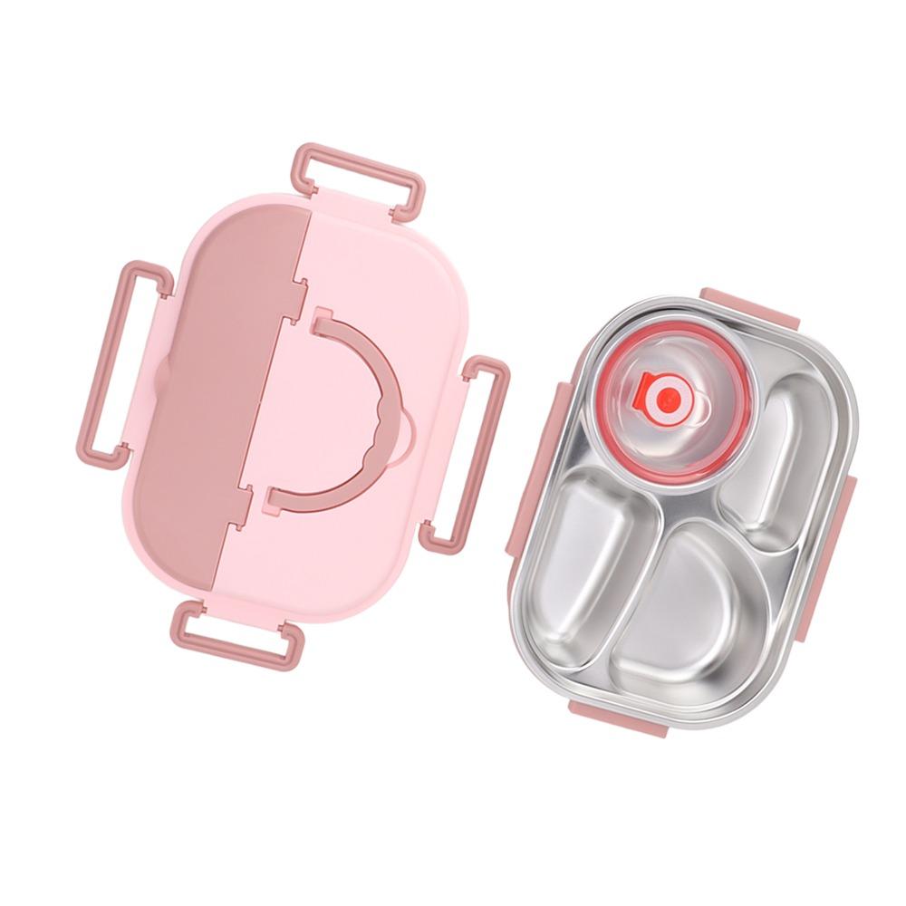 1200ml Lunch Storage Container 304 Stainless Steel Food Container Compartment Lunch Box For Office