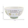 Asahi Koyo Sumikko Gurashi Rice Bowl, White, Diameter 11.2cm X Height 5.9cm, Rice Resistant, Dishwasher and Microwave Safe, Made In Japan