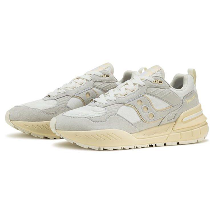 SAUCONY Shadow 5000 Амортизация Нескользящие Прочные Низкие Кроссовки для Бега Унисекс Кроссовки для Бега Светло-Серый S79037-4