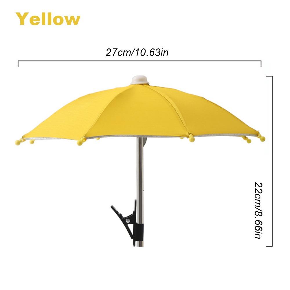 Anti-Glare Phone Umbrella Holder With Clip Phone Fixed Clip Electric Vehicle