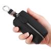 Men's Genuine Leather Car Key Bag with Zipper - Top Layer Cowhide Key Cover and Household Keychain