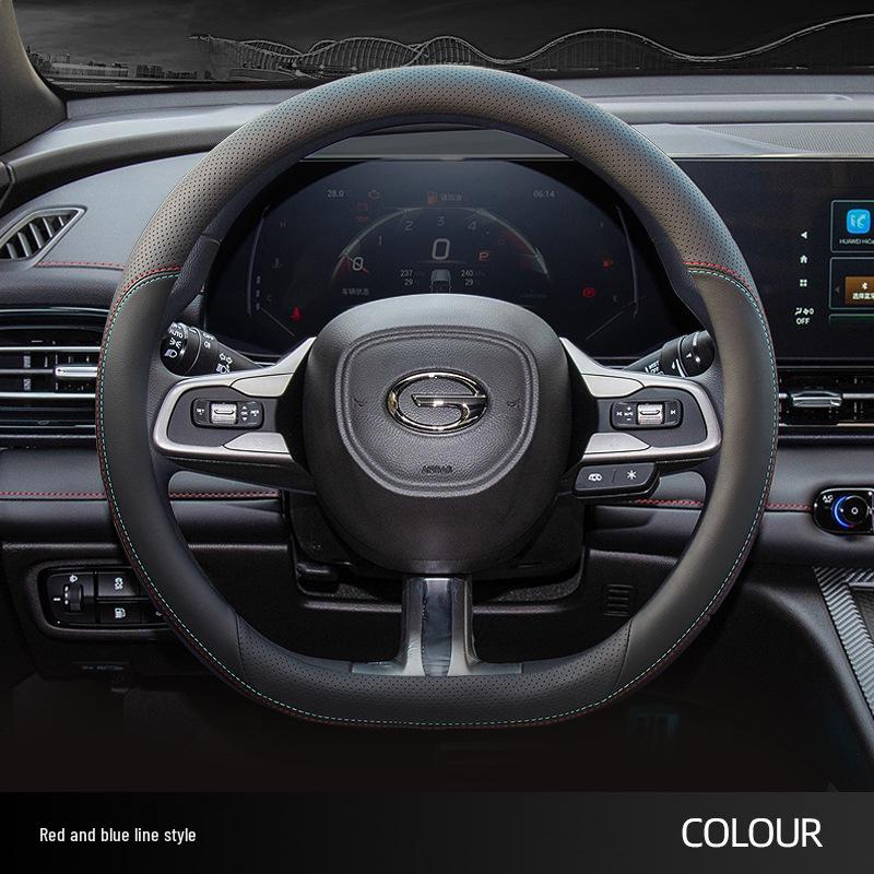 Ультратонкий противоскользящий чехол на руль для GAC Trumpchi GS4, GS3, GS8, M8, M6 Pro