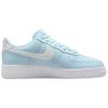 Nike Кроссовки Air Force 1 07 Glacier Blue Unisex белые FJ4146-400