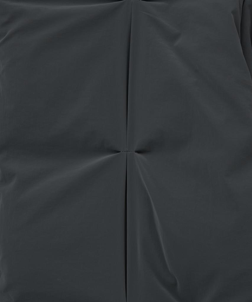 Satur Orta 2-Way Collar Duck Down Padded Charcoal