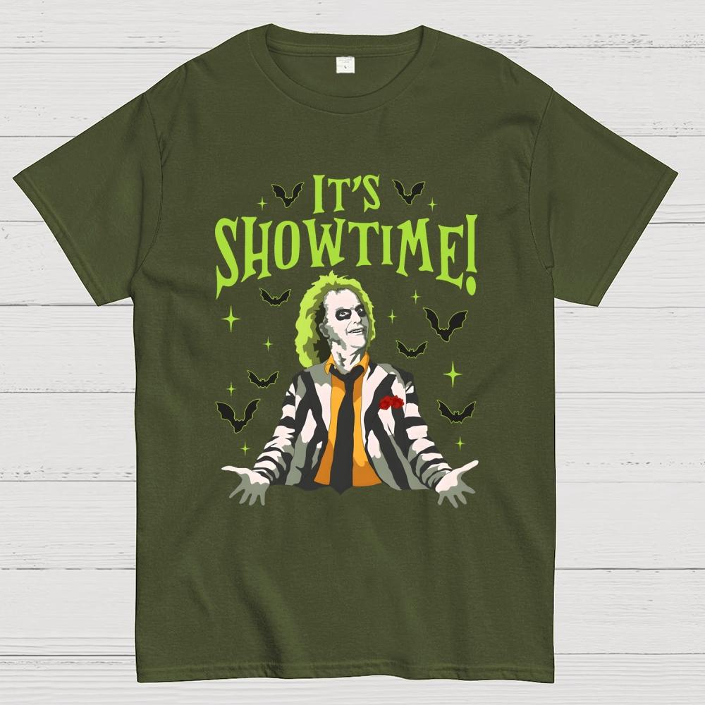 Its Showtime Unisex 100% Cotton Summer Casual Cool Loose T-Shirt