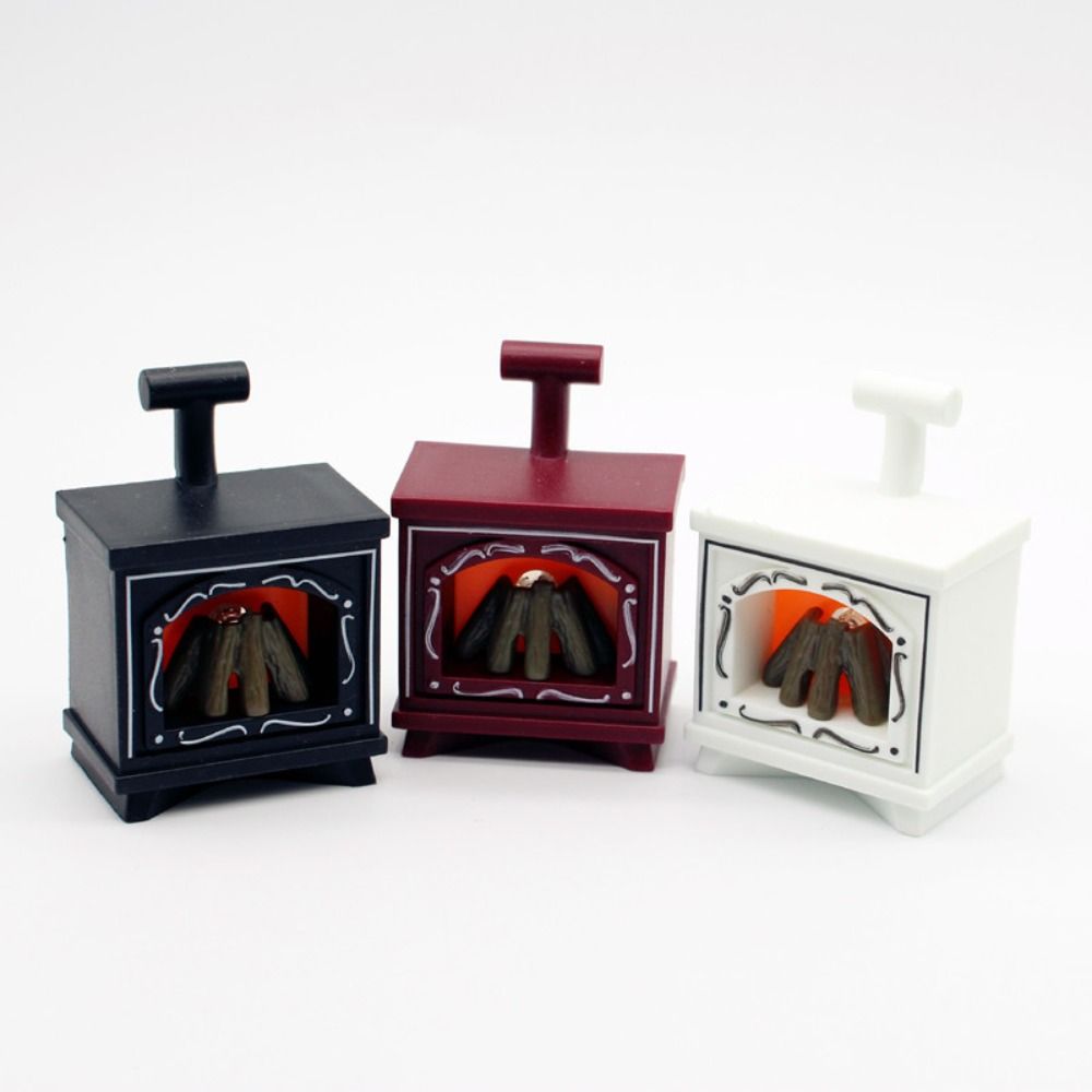 Зимний мини-камин с подсветкой своими руками, аксессуары для кукольного домика 1/12