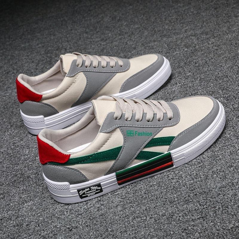 Canvas Shoes Men's New Spring Men's Shoes Men's Low-top Sports Shoes Trend Versatile Board Shoes Casual Shoes Men