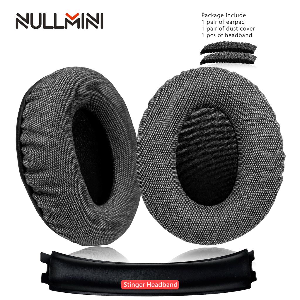 Сменные амбушюры NullMini для HyperX Cloud Flight, наушники Stinger, вкладыши, амбушюры, гарнитура, оголовье, головная повязка