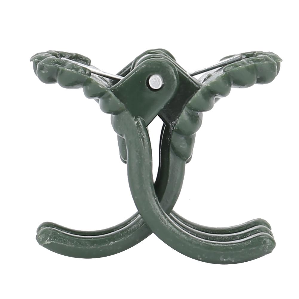 100 шт. зажимы для растений, красивые хризантемы, форма садовых цветов, стебли, фиксирующие опорные зажимы