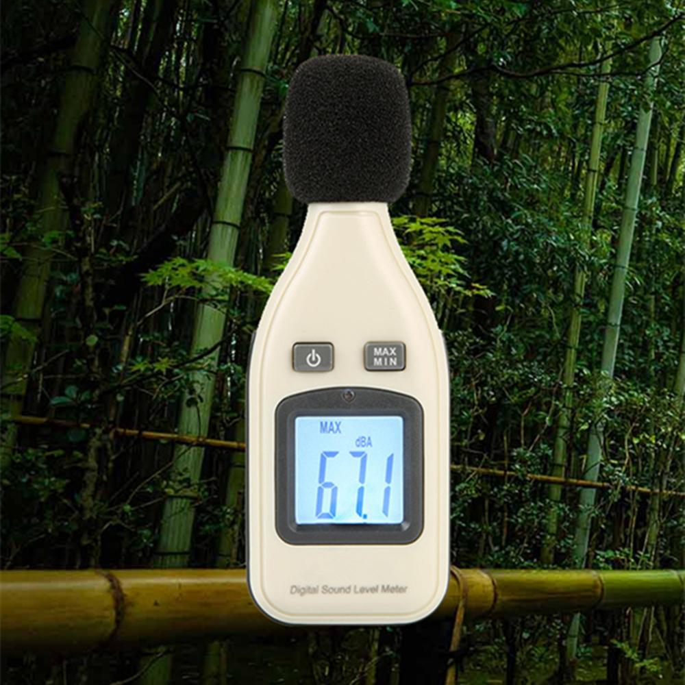 1 шт. Цифровой измеритель уровня звукового давления Децибел Шумомер Тестер Измерение 30~130 дБ