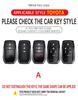 Ключница на кнопке-защелке для Toyota Corolla, Camry, Levin, RAV4, Avalon, IZOA, CHR, Highlander