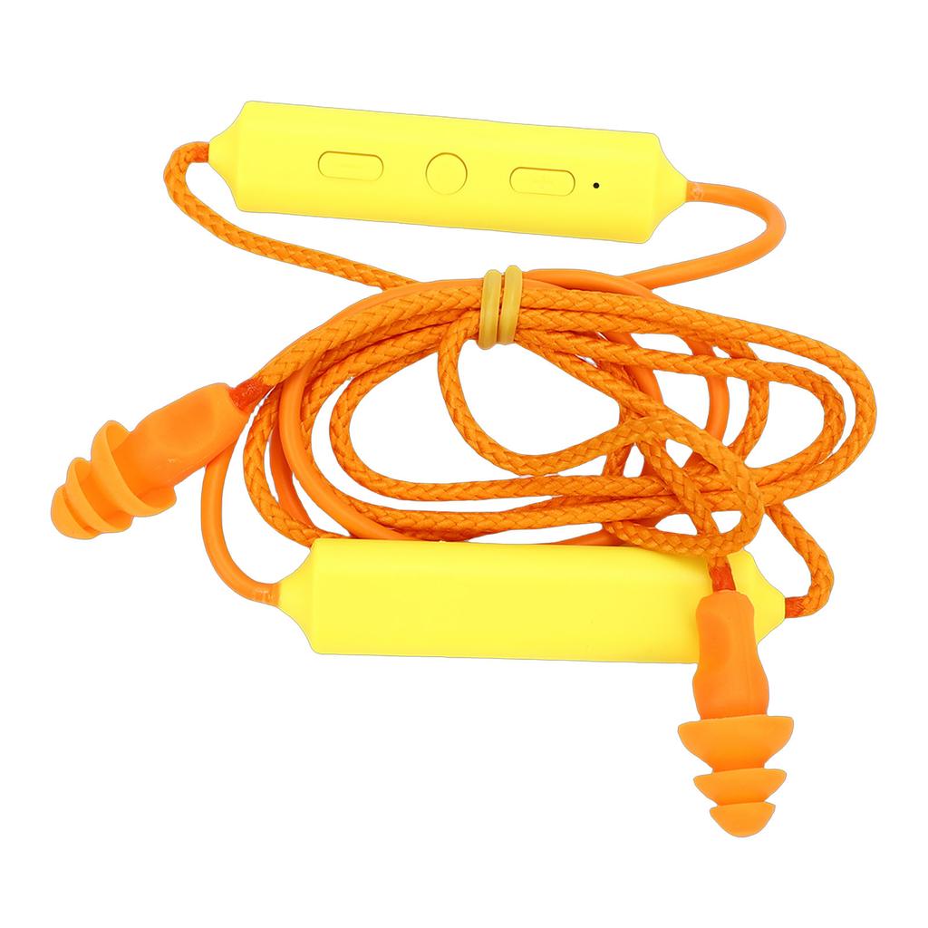 Earplug Headphone 29dB Noise Reduction IPX5 Water Proof Rechargeable Neckband Earbuds for Construction Site Workshop