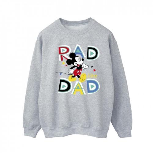 Disney Mens Mickey Mouse Rad Dad Sweatshirt