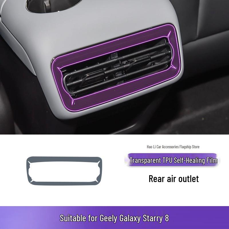 Защитная пленка из ТПУ для отделки рычага переключения передач Geely Galaxy Starry 8 - Подходит для 25 моделей