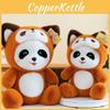 Adorable Panda And Raccoon Plush Toy Perfect For Cuddly Sleep Companion Gift