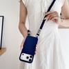 Прочный плетеный чехол-шнурок для iPhone 17 Pro Max 16 16E 15 Plus 11 12 13 14 Модный ремешок-шнурок через плечо Мягкое силиконовое покрытие