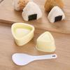 Japanese Triangle Sushi Rice Ball Making Mold Food Grade Safe PP Material Kids DIY Handmade Rice Ball Mould Bento Accessories