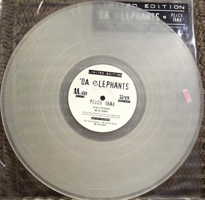 12-дюймовая пластинка DA ELEPHANTS - Volume 2 - Peach Trax XNIJ002 Без лейбла UK Dance & Electronica Б/у