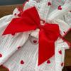 Dog Spring Bowknot Dress T-Shirt Princess Pullover Clothing Apparel Cute Apparel for Spring and Summer