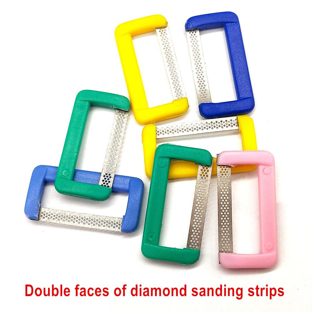 5 шт./10 шт. стоматологическая ортодонтическая межпроксимальная эмаль для полировки зубной эмали, уменьшенный инструмент для полировки зубов, режущие полоски, стоматологические инструменты