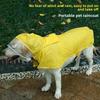 Водонепроницаемый Дождевик Жилет для Собаки Светоотражающая Полоса Одежда для Собак с Капюшоном Дождевик для Питомца Влагостойкий Дождливые Костюмы для Собак Чехол