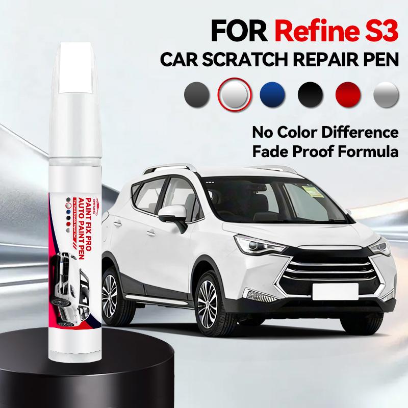 Vehicle for Exclusive Use For JAC Refine S3 1990-2026 Paint Repair Pen Touch Up Scratch Remover DIY Auto Accessories Black White