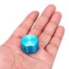Uxcell Aluminum Potentiometer Universal Volume Tone Control Knob for and Blue 6-Piece Knob, 1/4" (6mm) Guitar, Bass, 5/8" Grid,