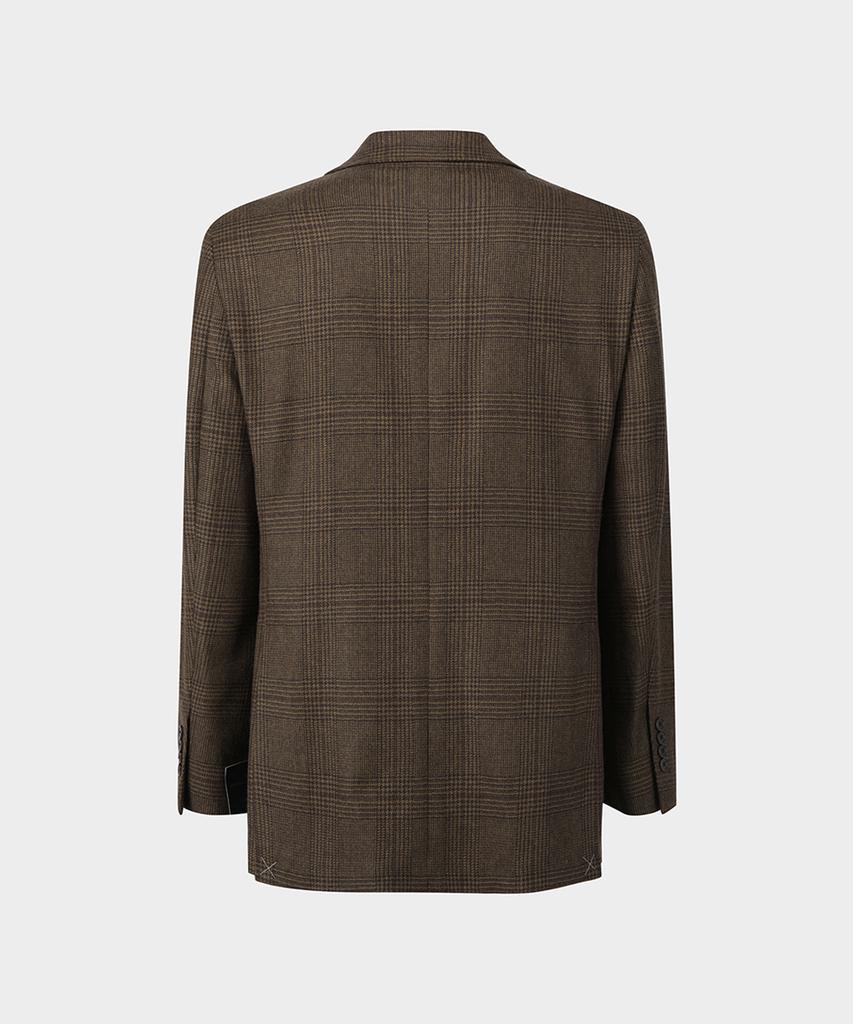 Brooks Brothers Classic Fit Tweed 2-Button Sport Coat (Brown) (Bbjsmf47124Ef)