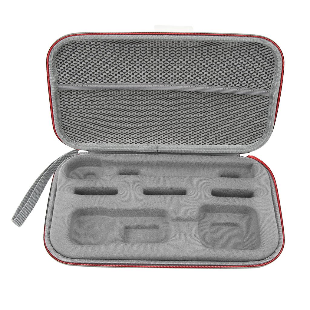 Action Camera Carrying Hard Case EVA Protective Storage Bag with Double Zipper for Travel Outdoor