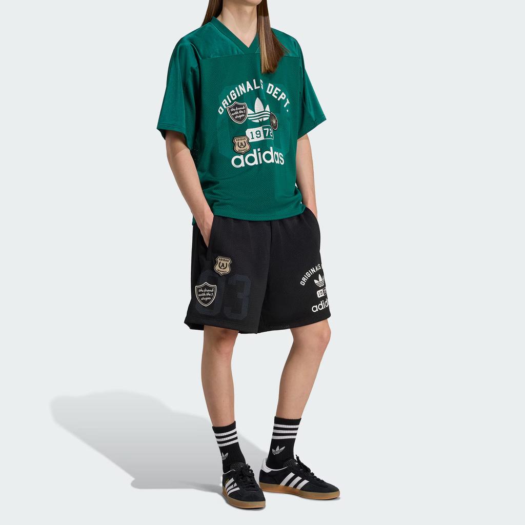 adidas Оригиналы Og Графический отдел. Сетчатые Модные Простые Шорты на Шнуровке Удобные Спортивные Шорты Мужские Шорты Черные KD6230