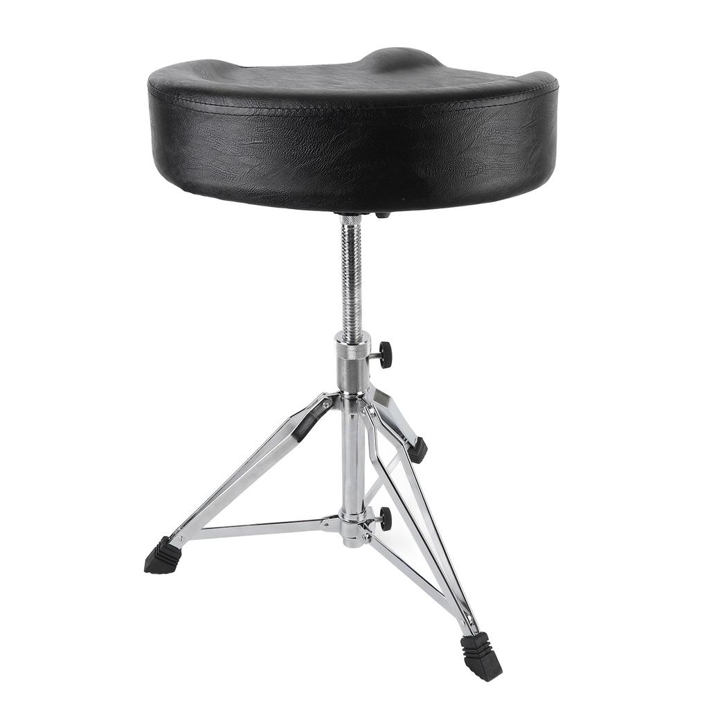 Барабанный трон с регулируемой высотой, мягкая двойная поддержка, нескользящие ножки, вращающийся барабанный стул