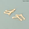 1Pcs Mini Wooden Hanger Mini Dollhouse Coat Hanger Toys Doll Accessories Doll House Decorative
