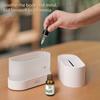 Colorful Flame Aroma Diffuser Humidifier, Upgraded 7 Flame Colors Noiseless Oil Diffuser For Home,Yoga With Auto-Off Protecting 180mL