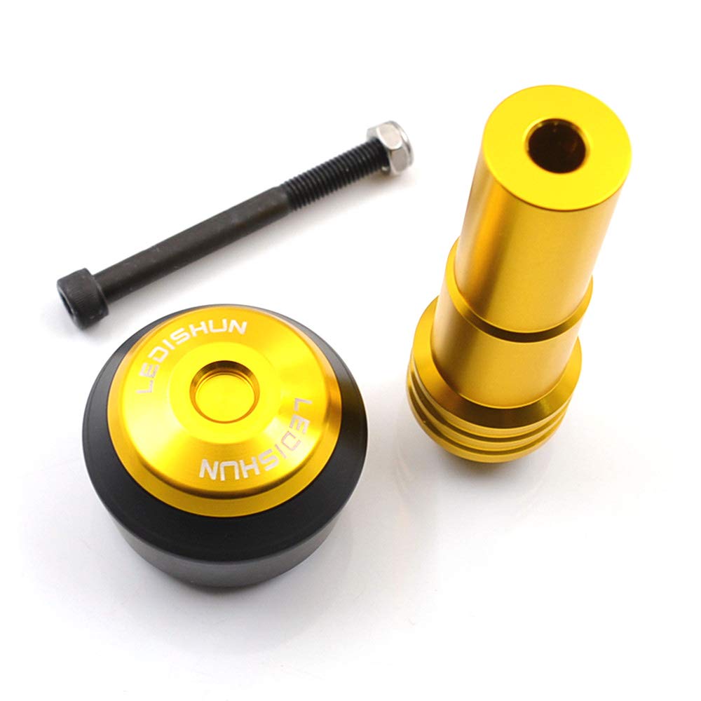 Aluminum Exhaust Pipe Slider (Gold) for Suzuki GSX250R DL250 GW250 V-Strom250 and HAYABUSA GSXR1300