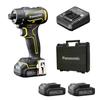Rechargeable Drill Driver Battery Pack X Case Included Bit Type EXENA L Series Yellow 10.8V 2.0Ah 2/Charger/Plastic EZ1D32F10D-Y