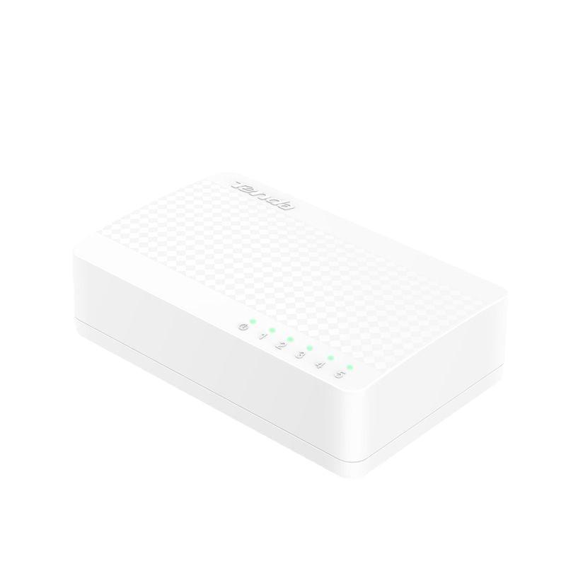 Tenda S105 5-Port 100Mbps Home Network Switch & Cable Splitter