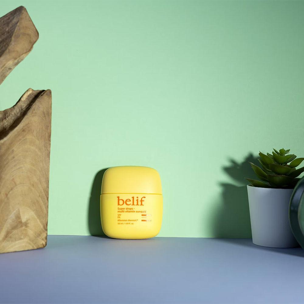 belif Super Drops Мультивитаминный Sunquid 50 мл (SPF50 +)