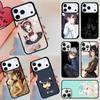 Мягкий чехол для телефона с аниме-девушкой-кошкой Для iPhone 17 Air 14 15 13 12 Max Чехол Для Apple 14 15 16 16e 11 Pro Max Plus Coque
