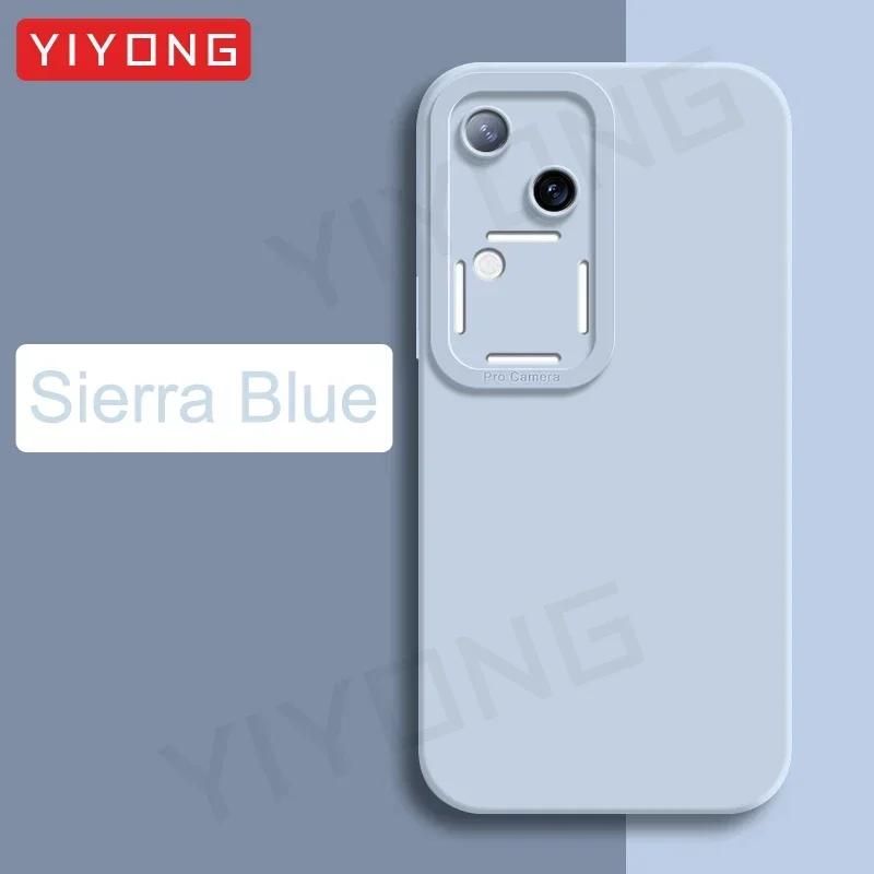 Для VivoV30 Чехол Мягкий жидкий силиконовый чехол для VIVO V30 V40 Pro V30Pro V40Pro VivoV40 5G Противоударные чехлы для телефонов