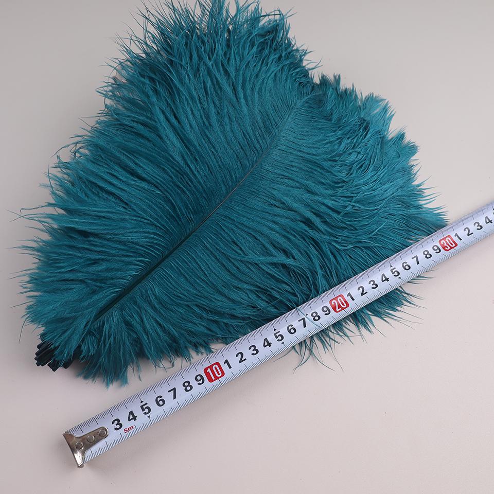 10 шт. 30-35 см Страусиные перья для рукоделия Свадебное украшение 12-14" Аксессуары для рукоделия Настольные центральные элементы Карнавальные перья