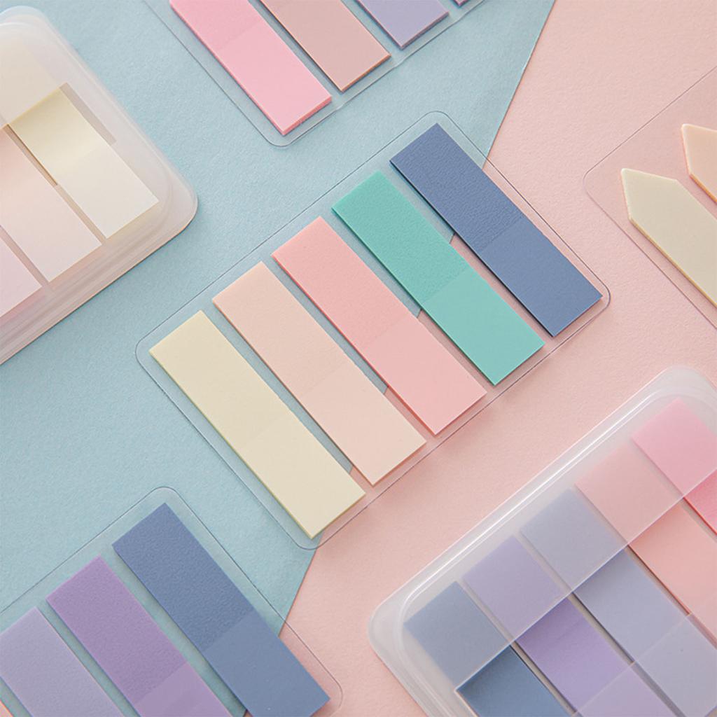 100 листов для создания страниц 5 цветов для быстрой маркировки с прочной адгезией выдвижные индексные стикеры для офиса