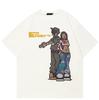 2024 Streetwear Close Couple Graphic Unisex T-Shirt Cotton Tshirt Unisex Tops Tees Summer Short Sleeves T Shirt