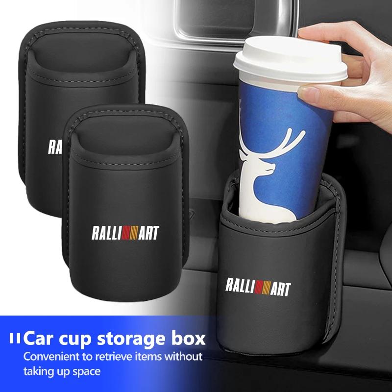 ydzh7 Car Drink Rack Storage Box Cup Holder Organizer Interior Accessories for Mitsubishi Outlander Lancer Pajero ASX L200 Xpander